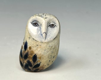 Owl brooch by Margaret Wozniak