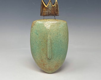 Cycladic King by Margaret Wozniak - sculpture