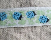 Ladybugs in the Clover in BLUE