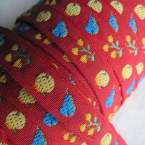 Colorful FRUITY Ribbon Trim - Etsy