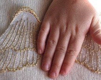Angel Wings SEW ON applique