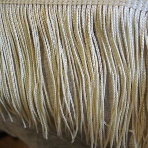 CREAM chainette fringe
