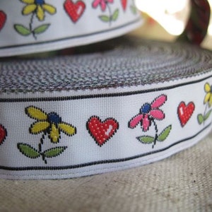 DAISY und HERZ Jacquardband