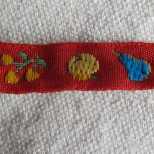 Colorful FRUITY Ribbon Trim - Etsy