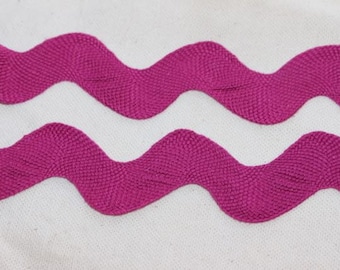 Magenta JUMBO rick rack