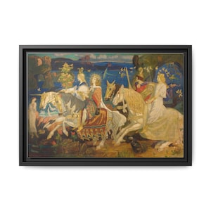 Pintura de Tuatha De Danann, mitologia irlandesa, história irlandesa