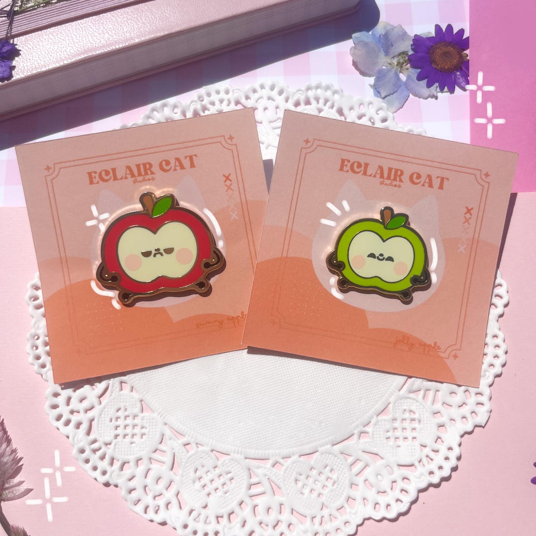 Love and Deepspace Caleb Sunny and Jolly Apple Mascot Hard Enamel