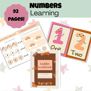 Number Learning Made Easy: Educational Toddler Workbook
