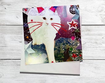 Christmas Card - Yule Cat