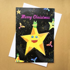 Carte de Noël - Etoile
