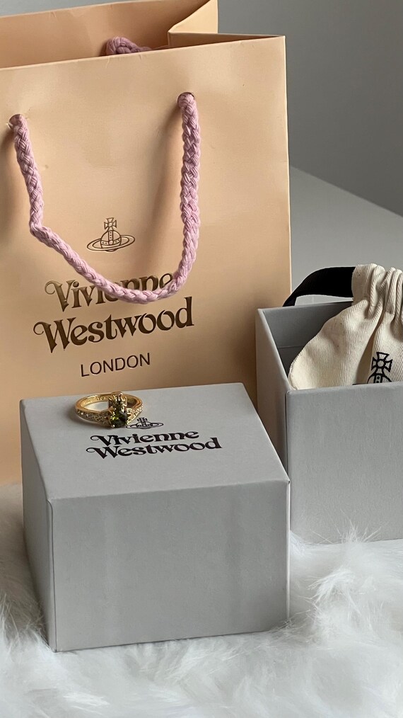 Vivienne Westwood ISMENE Ring-gold Gold - Etsy