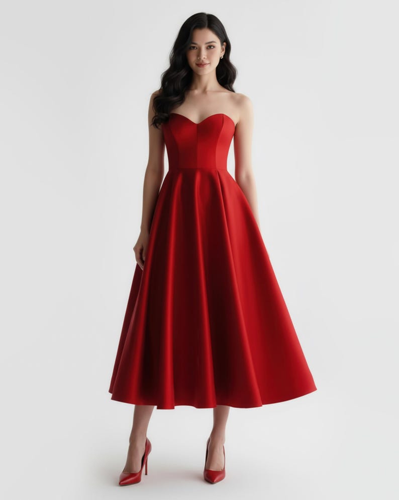 Strapless Gown Pattern Professional Sewing Guide Evening Wear Design Tutorial Full Length Dress Instructions Sweetheart Neckline Template Printable Pattern Package Corset Style Bodice Maxi Skirt Construction Special Occasion Wear Complete Summer Style
