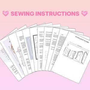 Step By Step Sewing Instructions Boned Bodice Structure Waist Shaping Hourglass Silhouette Zipper Back Digital Pattern Download Sweetheart Corset Bustier Style Top