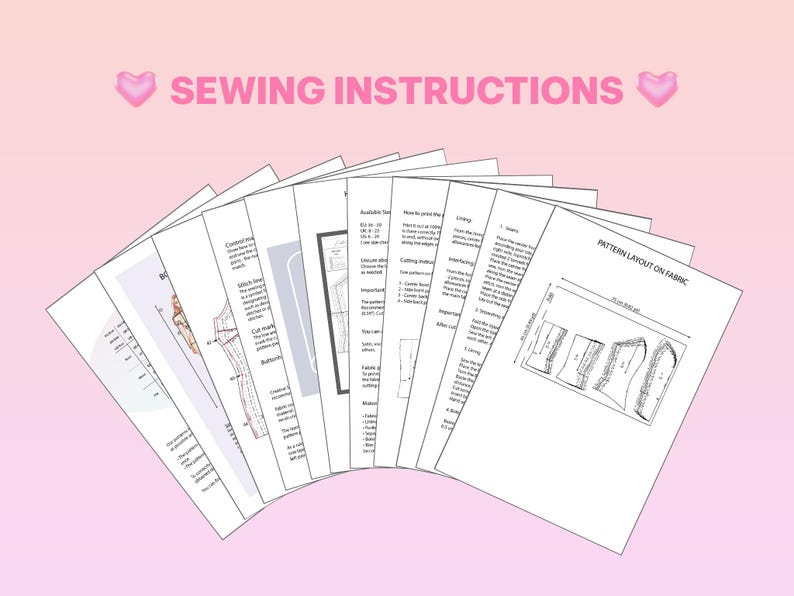 Step By Step Sewing Instructions Boned Bodice Structure Waist Shaping Hourglass Silhouette Zipper Back Digital Pattern Download Sweetheart Corset Bustier Style Top