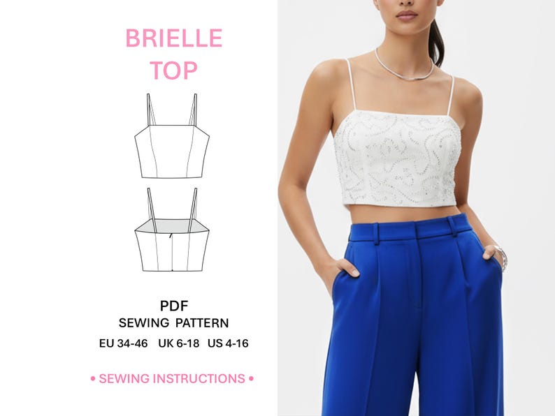 Pattern PDF Download Sewing Tutorial Step By Step Guide  Instructions Included DIY Fashion Womens Clothing Instructional Booklet For The Atelier Beginner Pattern Casual Style