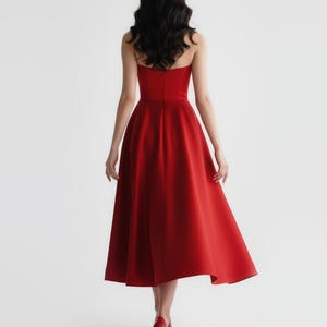 Professional Dressmaking Pattern Sweetheart Neckline Design Evening Wear Tutorial Strapless Gown Template Full Length Style Guide Printable Instructions Package Corset Bodice Construction Maxi Skirt Design Complete  Summer Sewing Collection
