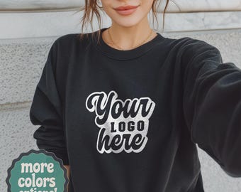 Custom sweatshirt – Fully personalized sweatshirt with your text, design or photo, unique gift idea, custom crewneck for him or her