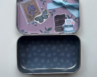 Custom Altoids Tin Mini Scrapbook – Personalized Purse Organizer