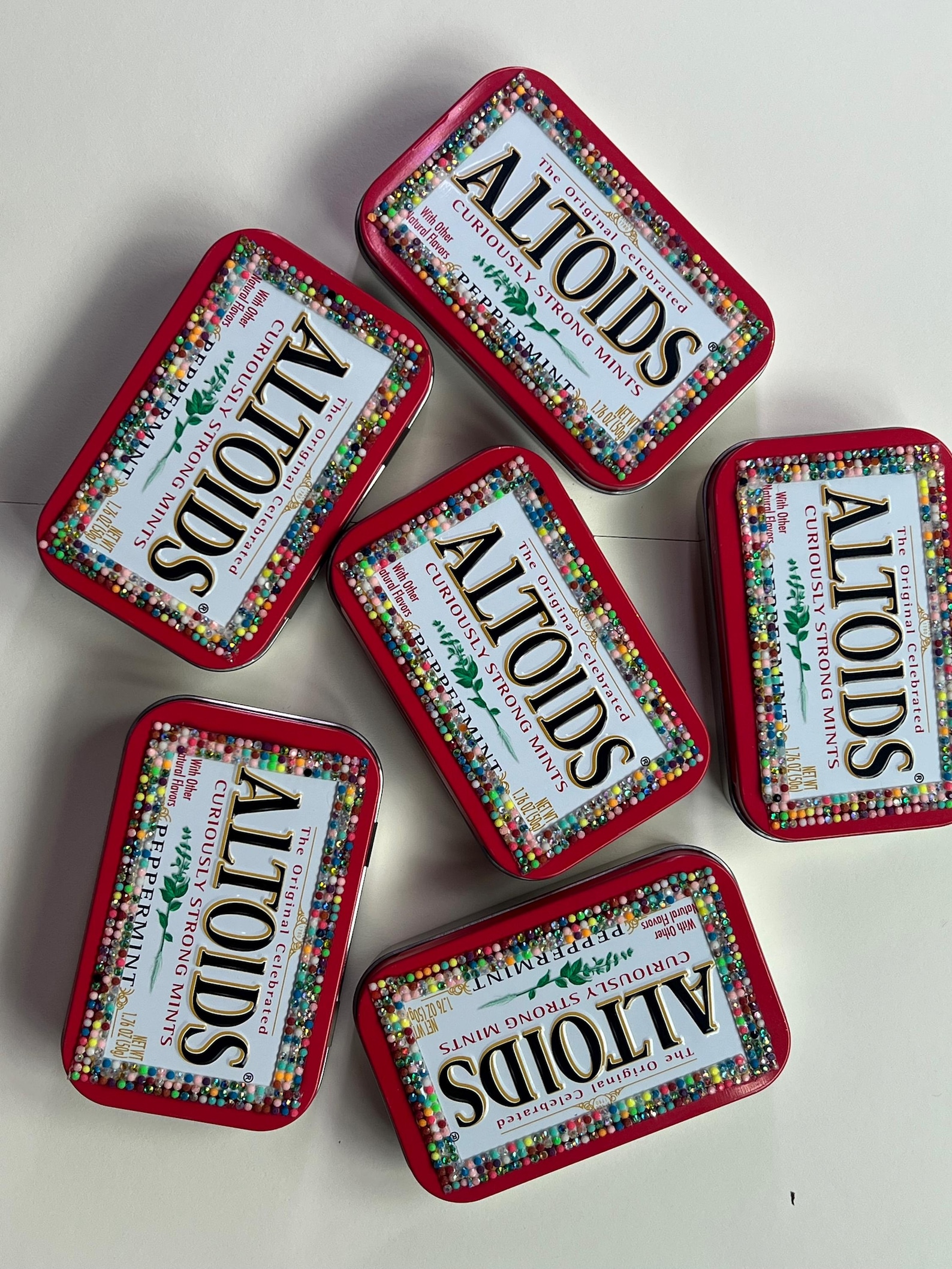 Custom Altoids Tin Purse Insert – Mini Scrapbook Wallet, Tiny Organizer ...