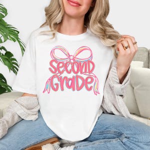 Second Grade Teacher T-Shirt: Back To School Shirt