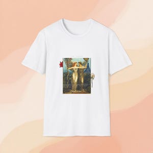 Maglietta unisex Tarot Lovers, maglietta con messaggio di potere mistico, maglietta con grafica occulta, maglietta con simbolo magico, regalo spirituale per strega