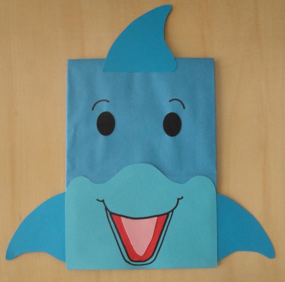 Dolphin Treat Sacks - Ocean Sea Tropical Luau Polynesian Theme Birthday Party Favor Bags by jettabees on Etsy Il_570xn