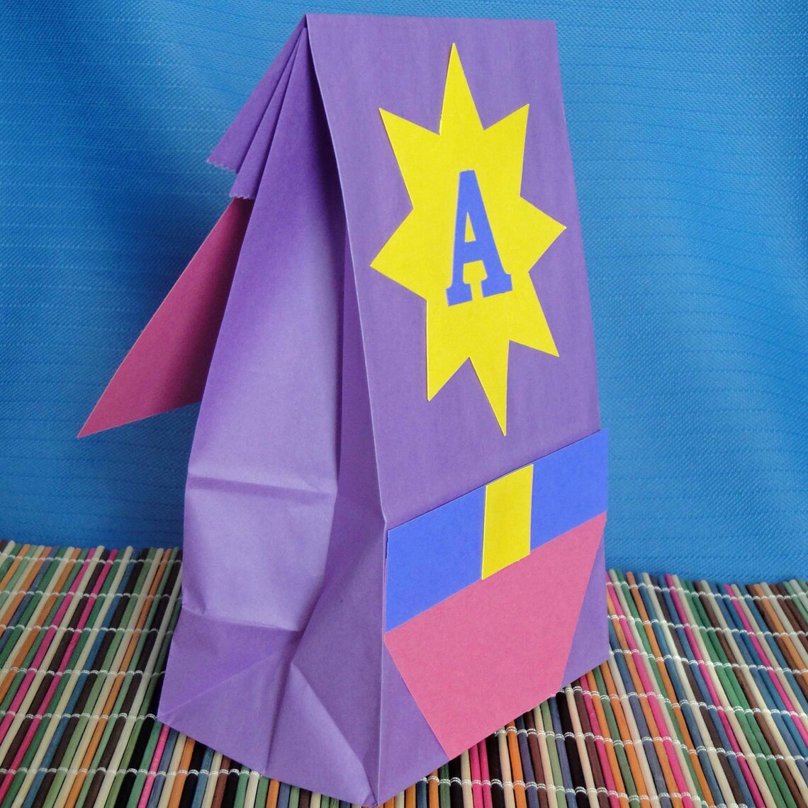 Superhero Comic Book Theme Birthday Party Favor Treat Sacks Etsy
