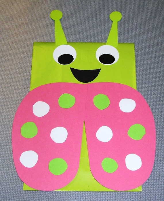 Ladybug Birthday Party Favor Treat Sacks Goody Bags by jettabees on Etsy Il_570xn