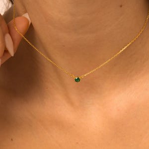 Personalized Birthstone Necklace, Custom Family Birthstone Jewelry, Dainty Gold Necklace for Mom, Layered Gift for Her, Birthday Gift