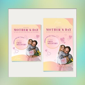 Conjunto de Instagram personalizable (publicación + historia) Especiales del Día de la Madre