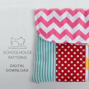 eClutch PDF Sewing Pattern: Tablet Sleeve Case with Pocket (Instant Download)