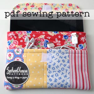 Tablet iPad Sleeve Case With Pocket PDF Sewing Pattern - Etsy