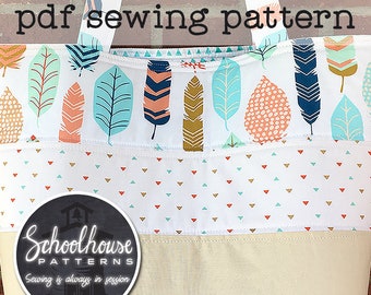 Patchwork Tote Bag 2.0 Sewing Pattern (PDF Pattern)