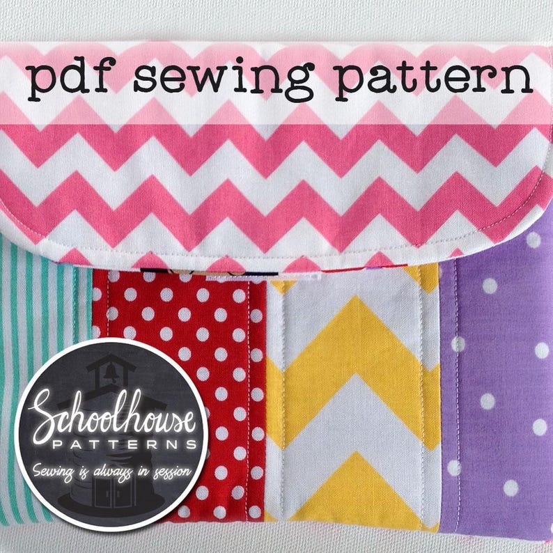 Eclutch PDF Sewing Pattern | Tablet & iPad Sleeve Case With Pocket ...