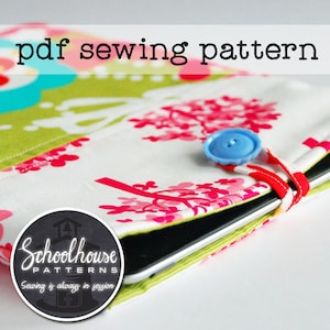 Tech Sleeve Sewing Pattern: Custom Fit Tablet or Laptop Case (PDF Pattern)