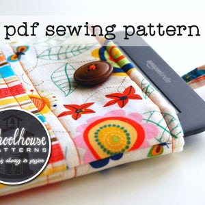 Tech Sleeve PDF sewing pattern custom fit case sleeve case for your tablet, laptop INSTANT DOWNLOAD image 3