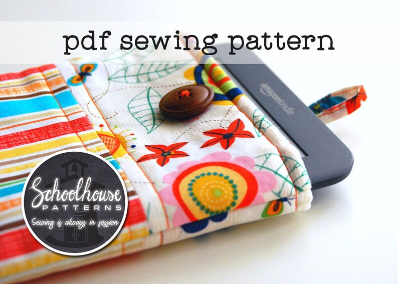 Tech Sleeve PDF sewing pattern custom fit case sleeve case for your tablet, laptop INSTANT DOWNLOAD 画像 3