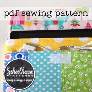 Tablet iPad Sleeve Case With Pocket PDF Sewing Pattern - Etsy