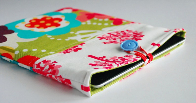 Tech Sleeve PDF sewing pattern custom fit case sleeve case for your tablet, laptop INSTANT DOWNLOAD 画像 6