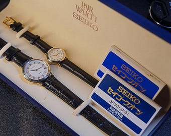 Seiko Vintage Couple Watch Dolce & Exceline Mint Condition With