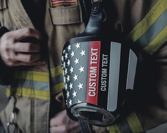 Custom Firefighter SCBA Mask Cover | Scott AV-3000HT Training Lens Protector