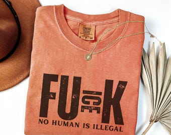 Comfort Colors Anti ICE Shirt - Liberal Protest Tee