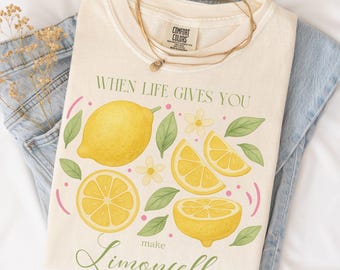 Limoncello La Dolce Vita Tee: Retro Italian Summer Shirt