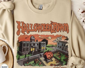 Halloweentown Est 1998 Sweatshirt, Halloweentown University Shirt, Retro Halloweentown Sweatshirt, Fall Sweatshirt, Halloween Sweatshirt