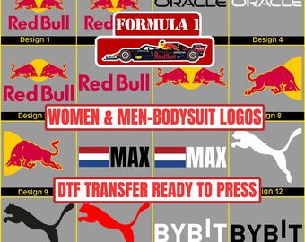 Racing Team 2026 DTF Transfer Ready to Press, Fast Car Heat Transfer Patch, Motorsport Fan Bodysuit Iron On Decal, Grand Prix Apparel Patch