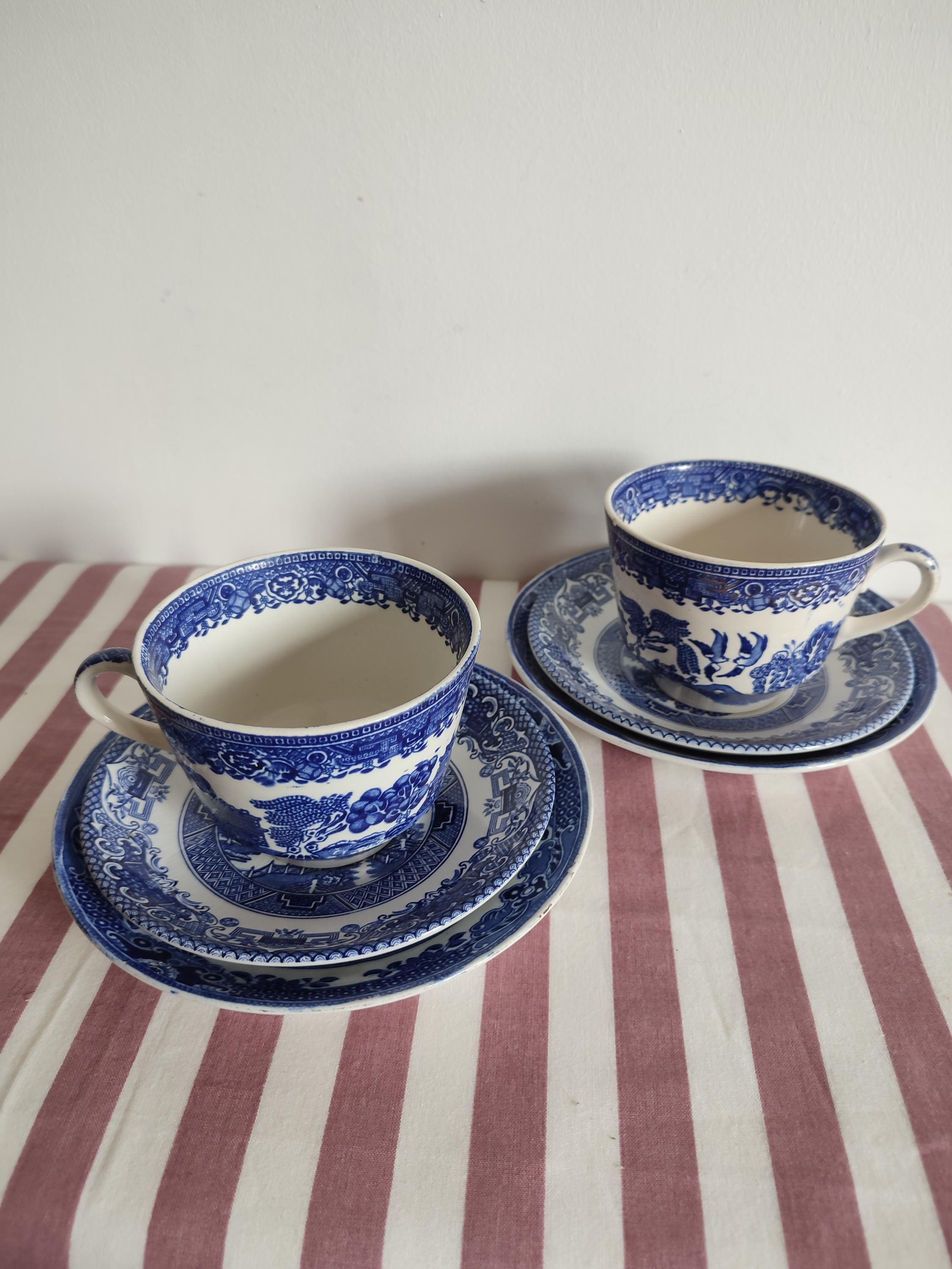 Wood and sons blue willow - Etsy 日本