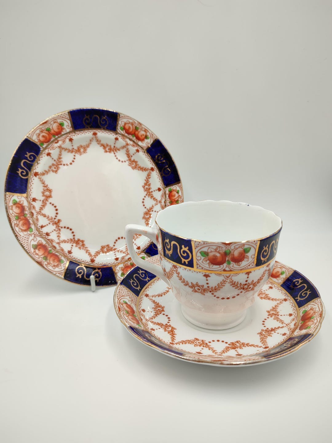 Vintage Beresford Bros Fine Bone China Made in England Imari Style