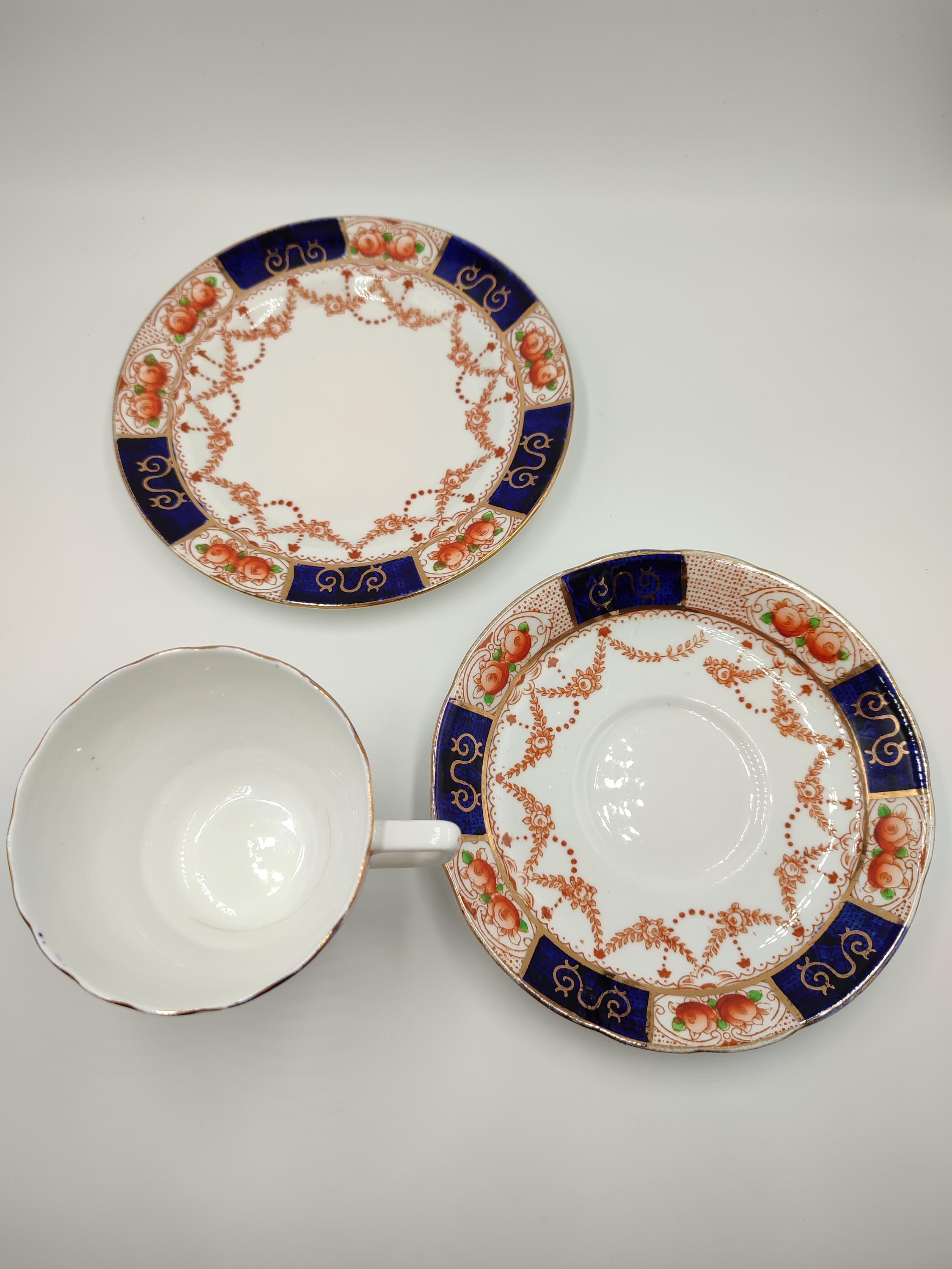 Vintage Beresford Bros Fine Bone China Made in England Imari Style