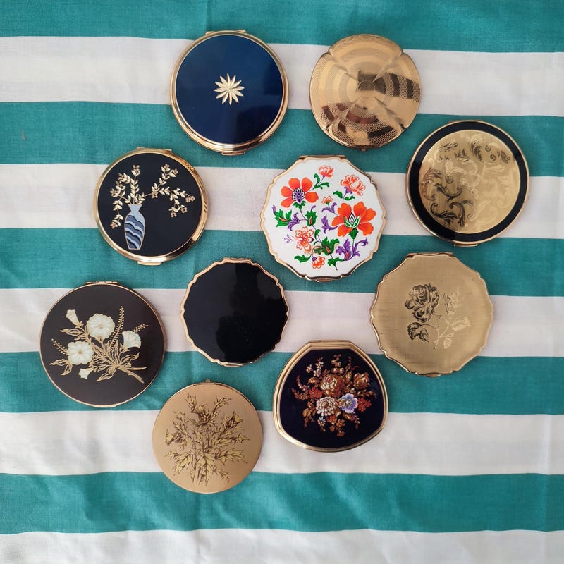 Vintage Powder Compacts - Etsy UK