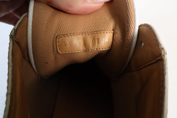 Louis Vuitton Split Monogram White Leather High T… - image 8